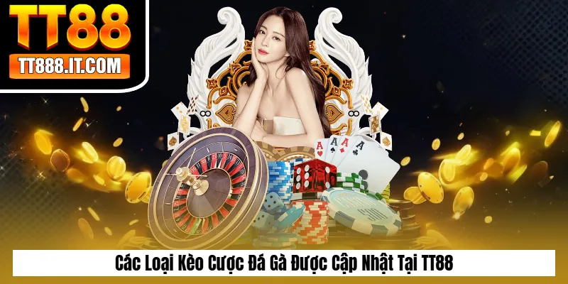 Các Loại Kèo Cược Đá Gà Được Cập Nhật Tại TT88