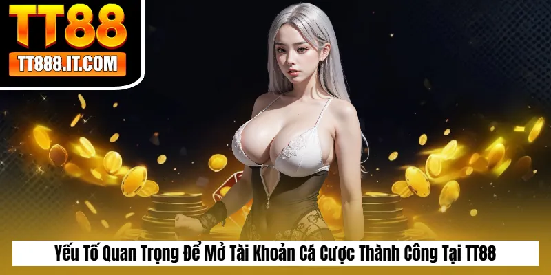 Yếu Tố Quan Trọng Để Mở Tài Khoản Cá Cược Thành Công Tại TT88